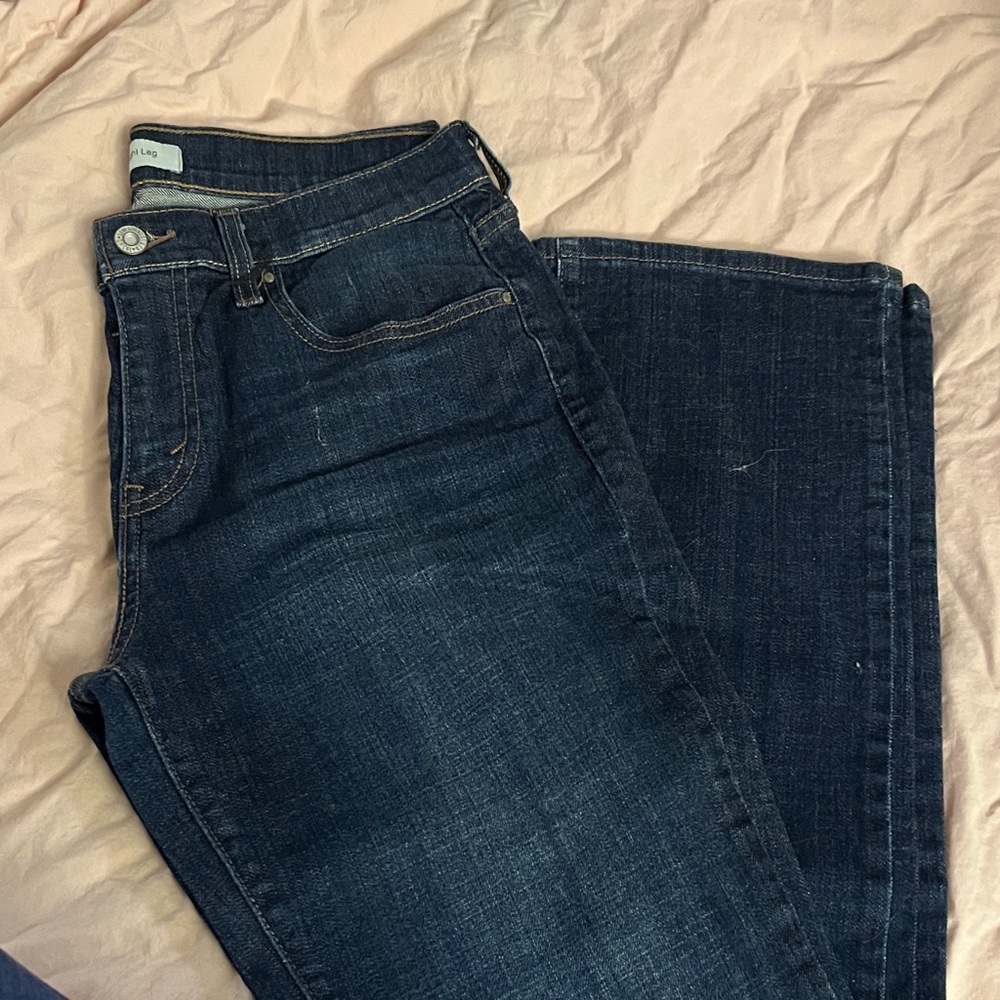 Levi Strauss Dark Indigo Straight Leg Jeans